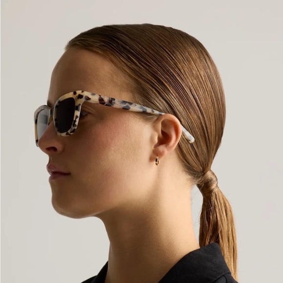 QUINCE SUNGLASSES FAWN TORTOISE GREY LENSES POLARIZED BRAND NEW ANDY - Picture 5 of 5